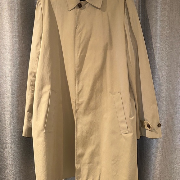 Banana Republic Men’s Trench Size XL - Picture 2 of 8